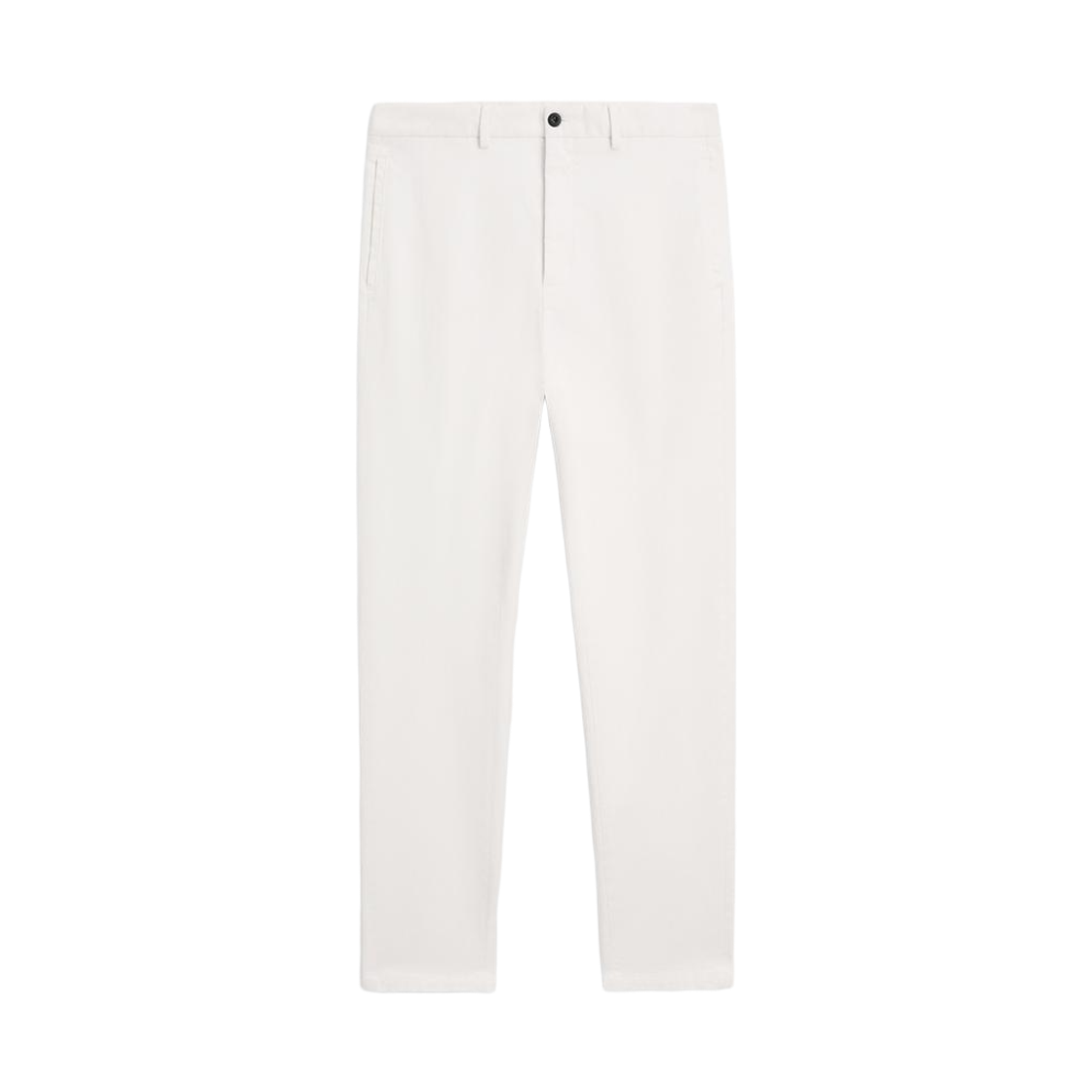 마시모두띠 코튼 트윌 엘라스틱 웨이스트 팬츠 오프 화이트(Massimo Dutti Cotton Twill Pants with Elasticated Waistband Off White)