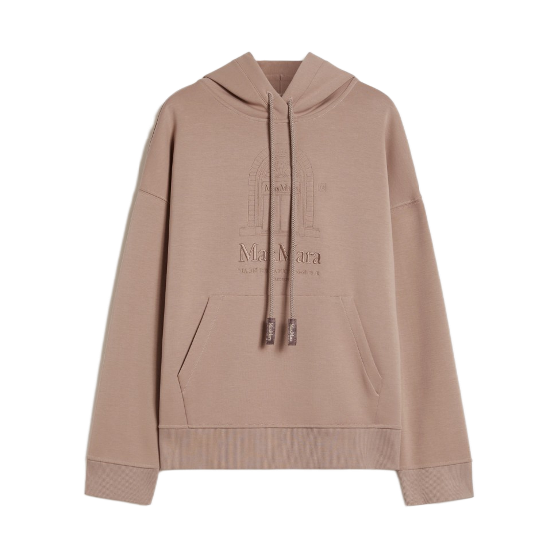 (W) S 막스마라 안드레아 코튼 후드 핑크((W) S Max Mara Andrea Cotton Hoodie Pink)