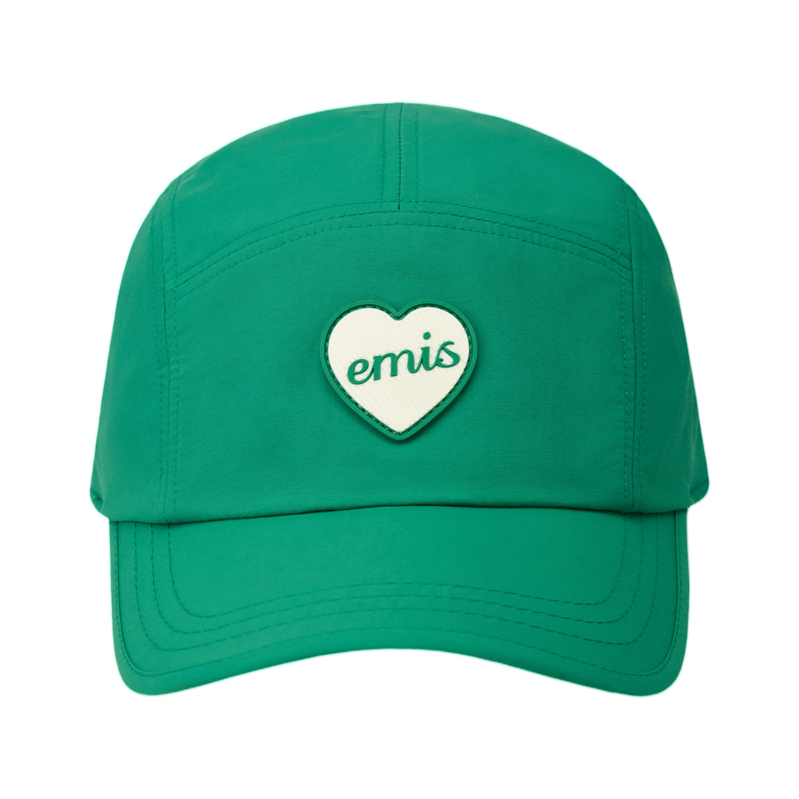 - Emis Heart Rubber Patch Camp Cap Green