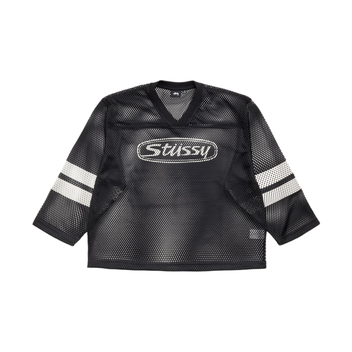스투시 트러커 팀 저지 블랙(Stussy Trucker Team Jersey Black)
