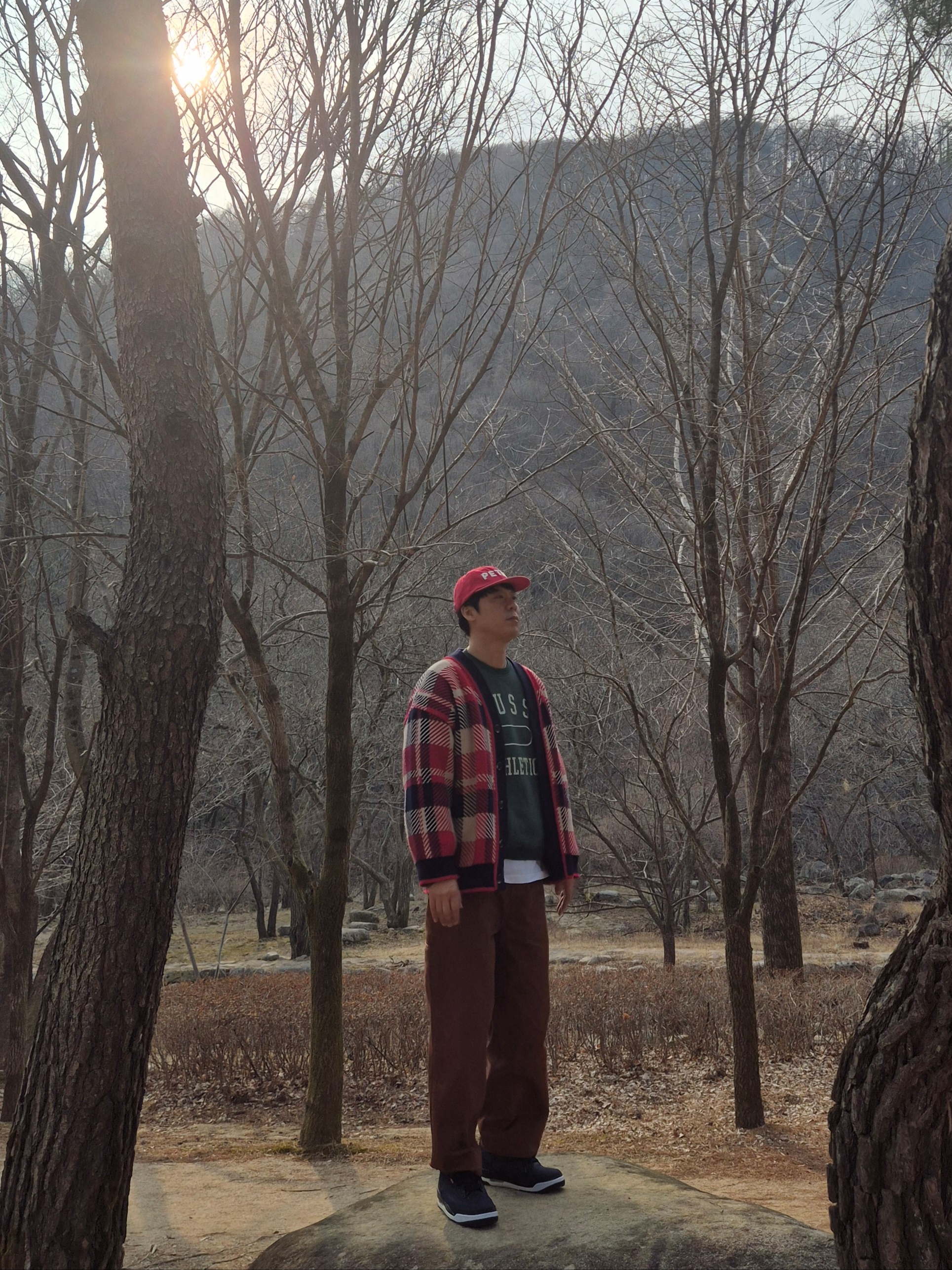 Jordan 3 x Levi’s Indigo and Gym Red, (PS) Jordan 3 x  Levi's Indigo and Gym Red 착용 스타일 - 2