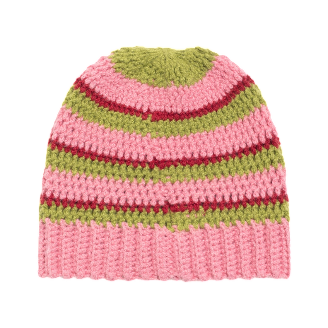 스투시 스트라이프 니트 스컬캡 핑크(Stussy Stripe Knit Skullcap Pink) - 2