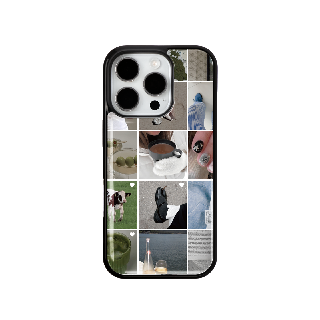 더트프로젝트 컬러그리드 (피스) 에프 케이스 에폭시 케이스 블랙 (DC023)(Duitproject Colorgrid (Peace) F Case Epoxy Case Black (DC023)) - 1