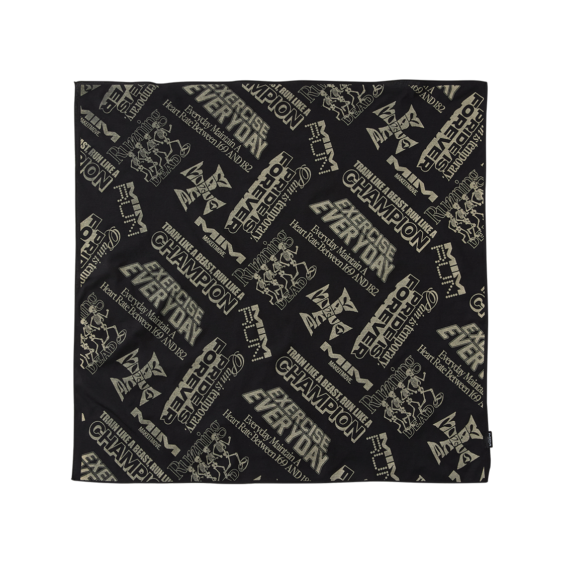엠아이엠 콜라주 반다나 블랙(MIM Collage Bandana Black)