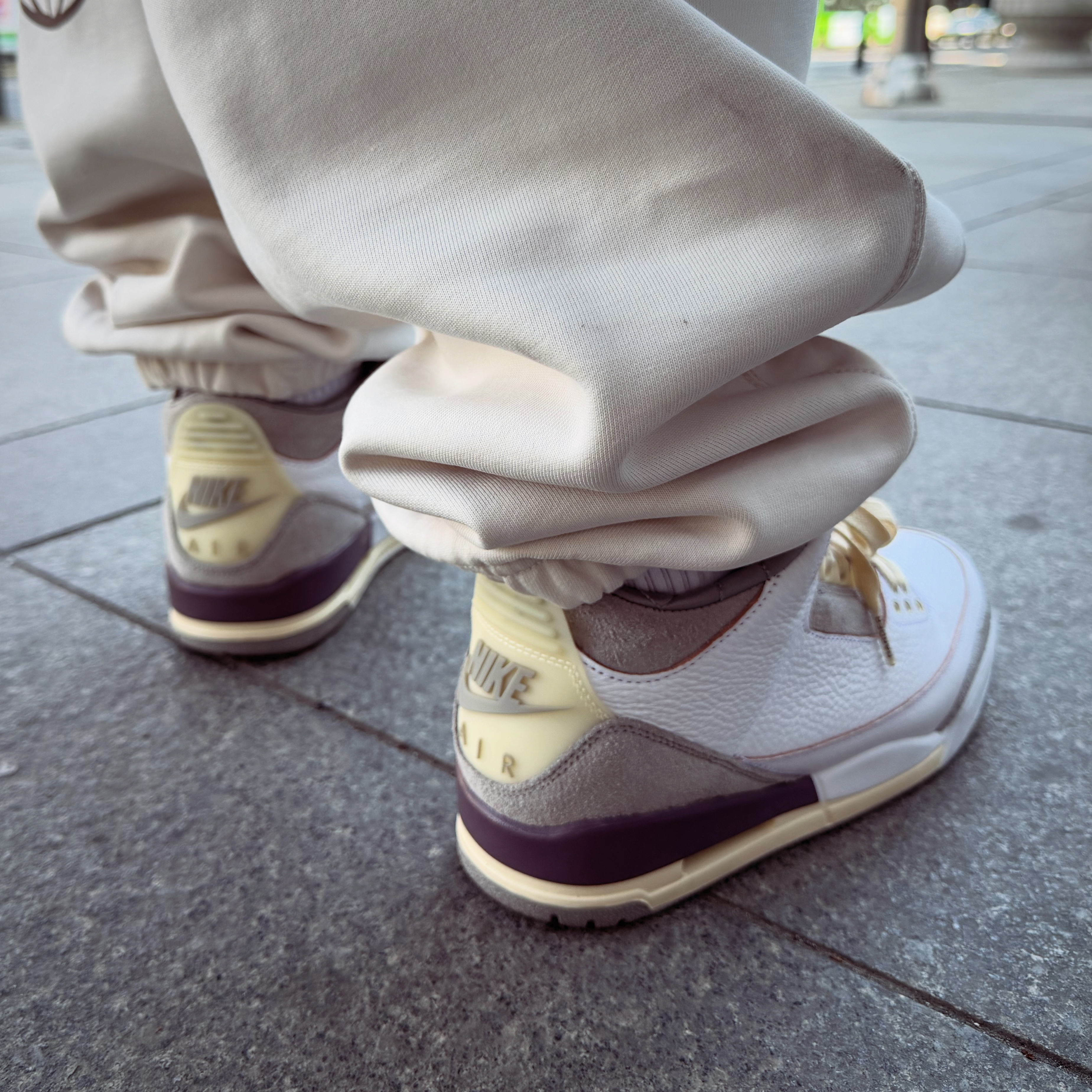 (W) Jordan 3 x A Ma Maniere Retro SP 착용 스타일