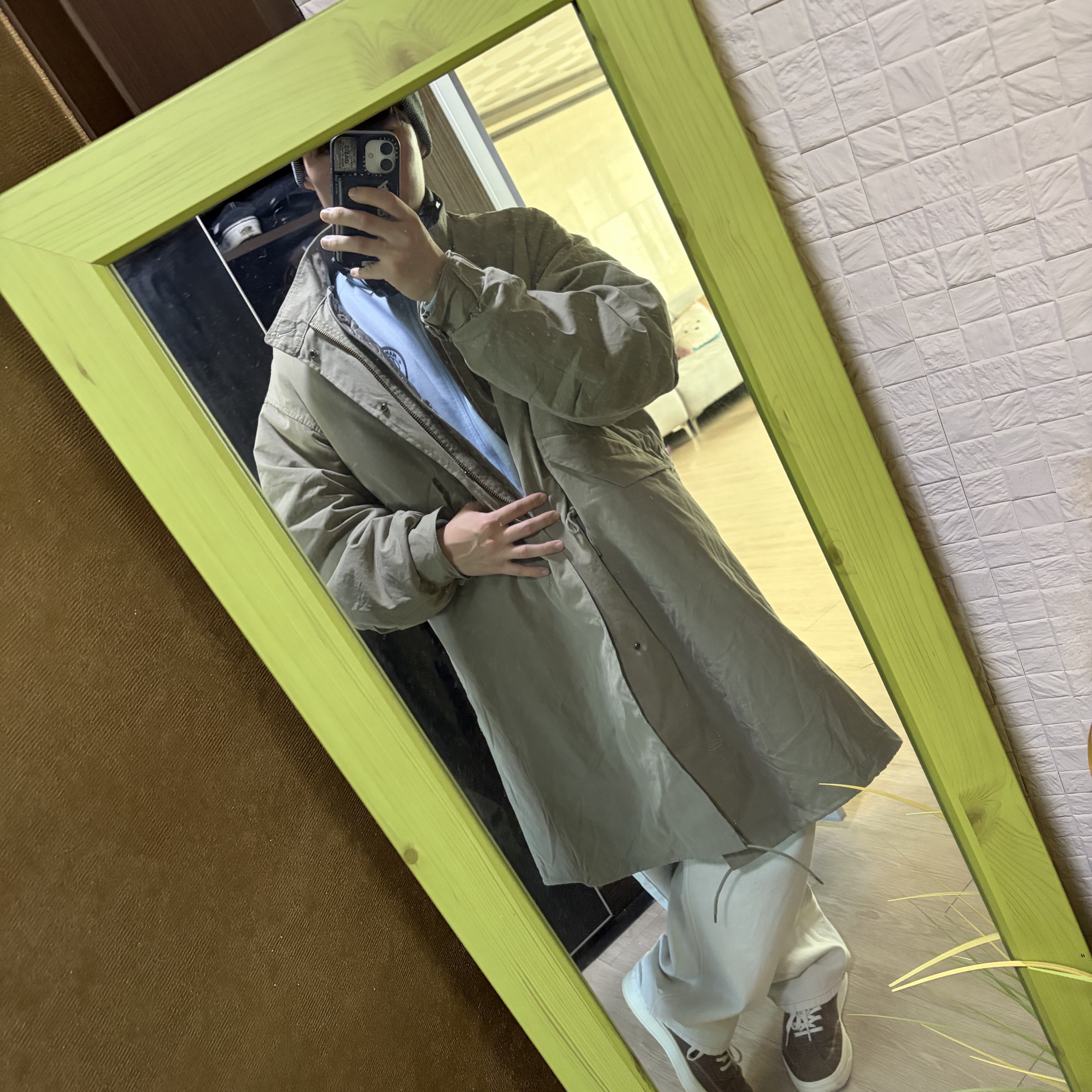 Freak's Store M-65 Mods Coat Liner Set Beige, Puma Manchester City King 2025/26 Anthem Jacket Silver Sky 착용 스타일 - 2