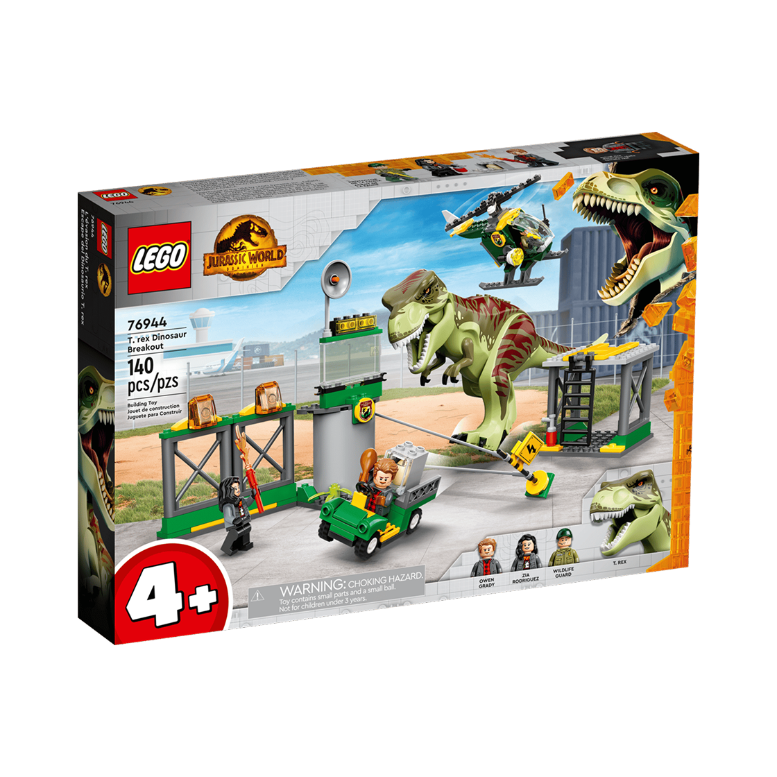 레고 쥬라기 월드 티라노사우르스의 탈출(Lego Jurassic World T. rex Dinosaur Breakout) - 2
