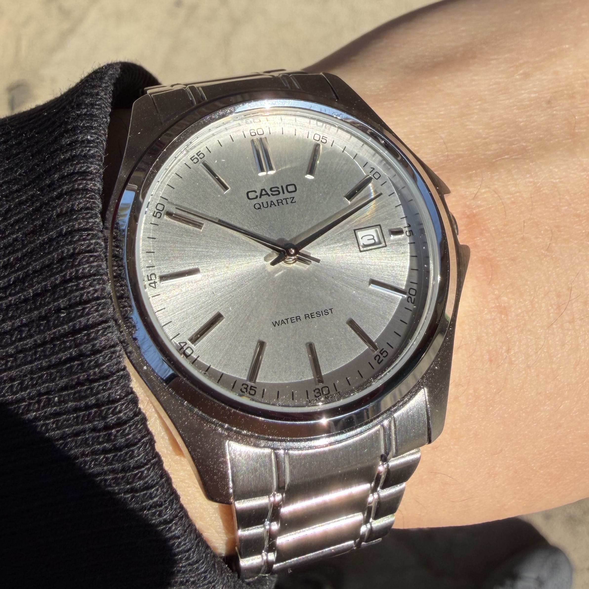 Casio MTP-1183A-7A 착용 스타일 - 2