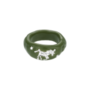 Nff Unicorn Ring Khaki