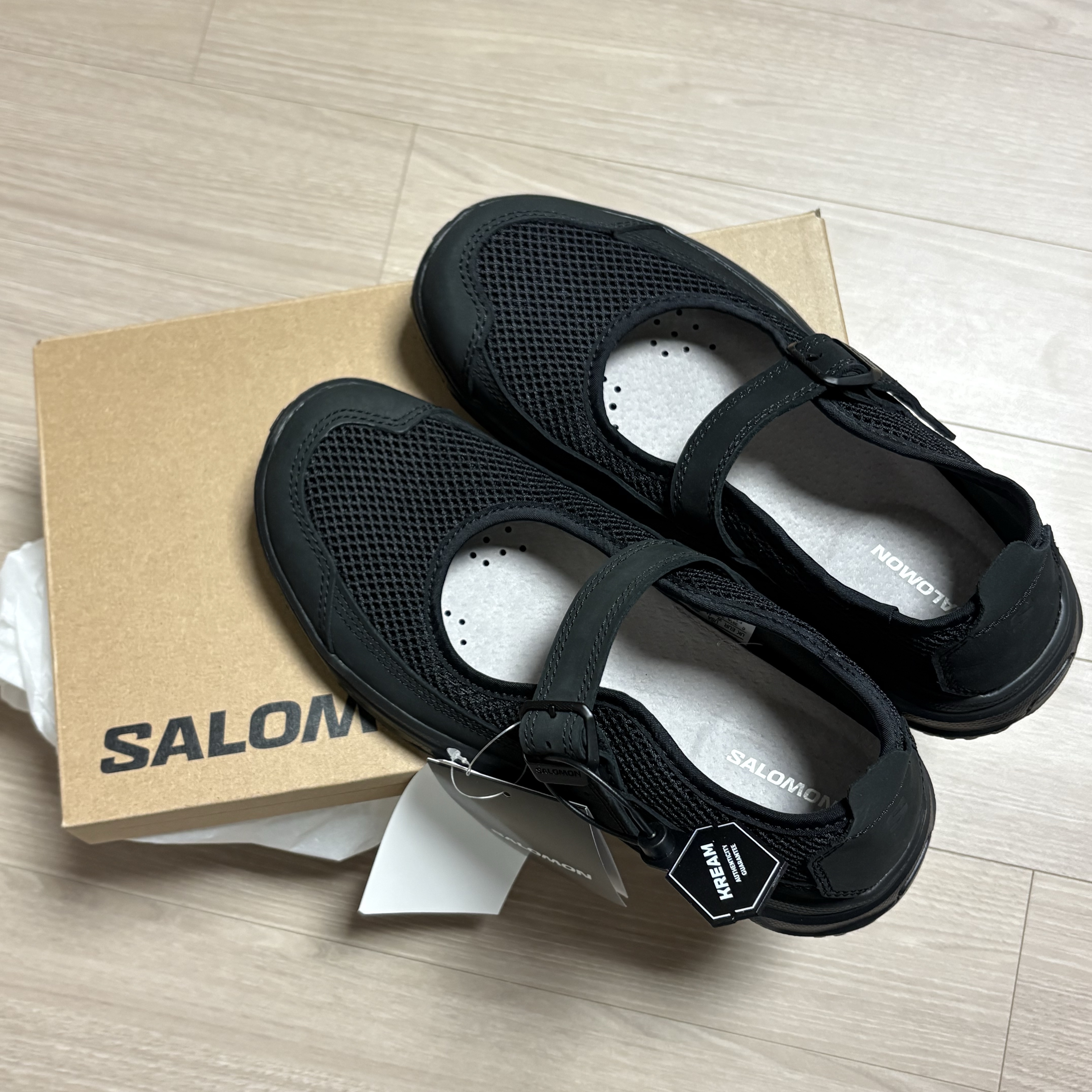 Salomon RX Marie Jeanne Black 착용 스타일 - 1