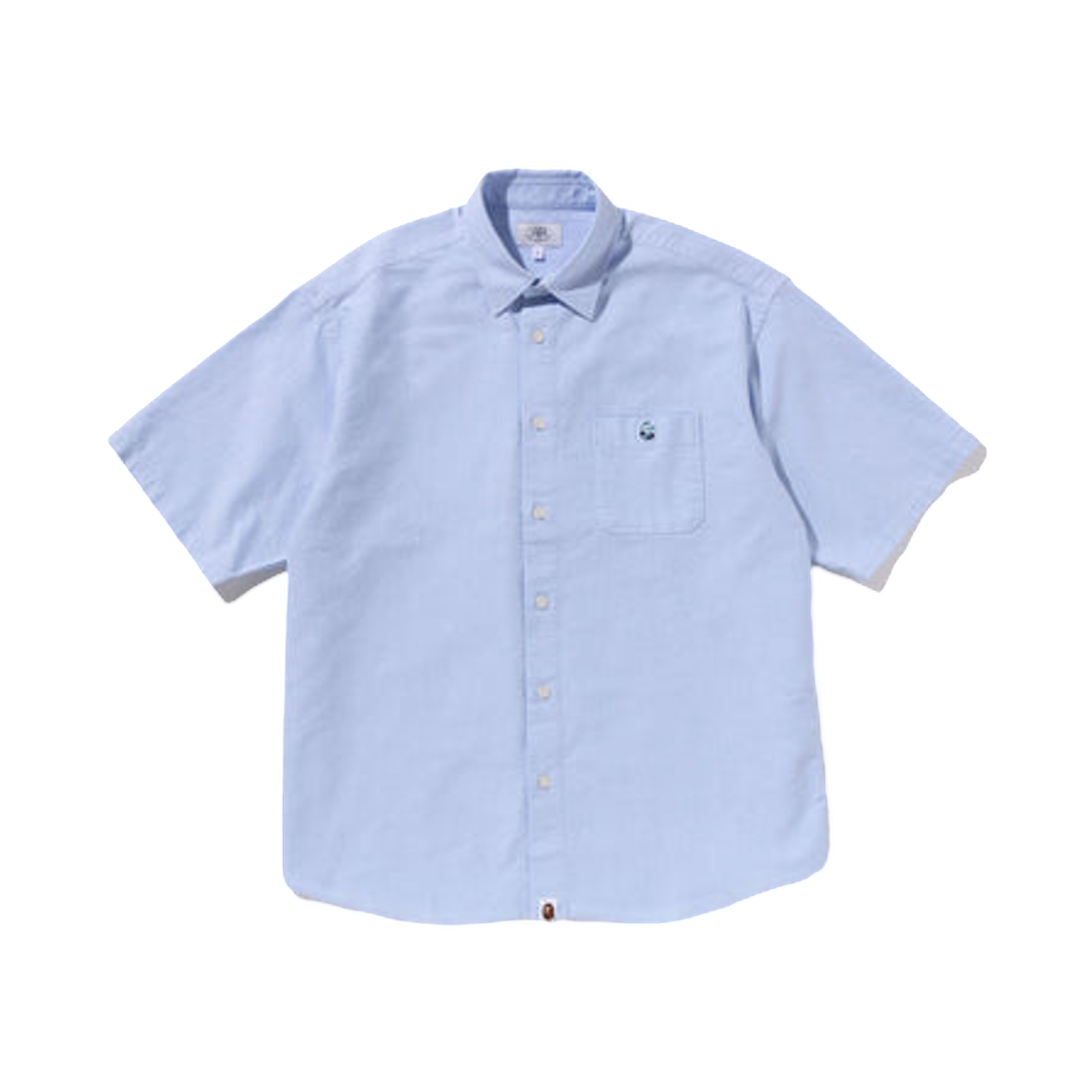 - BAPE One Point Relaxed Fit S/S Shirts Sax
