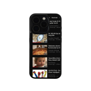 Duitproject Hot Dog List Case Epoxy Case Black (DC006)