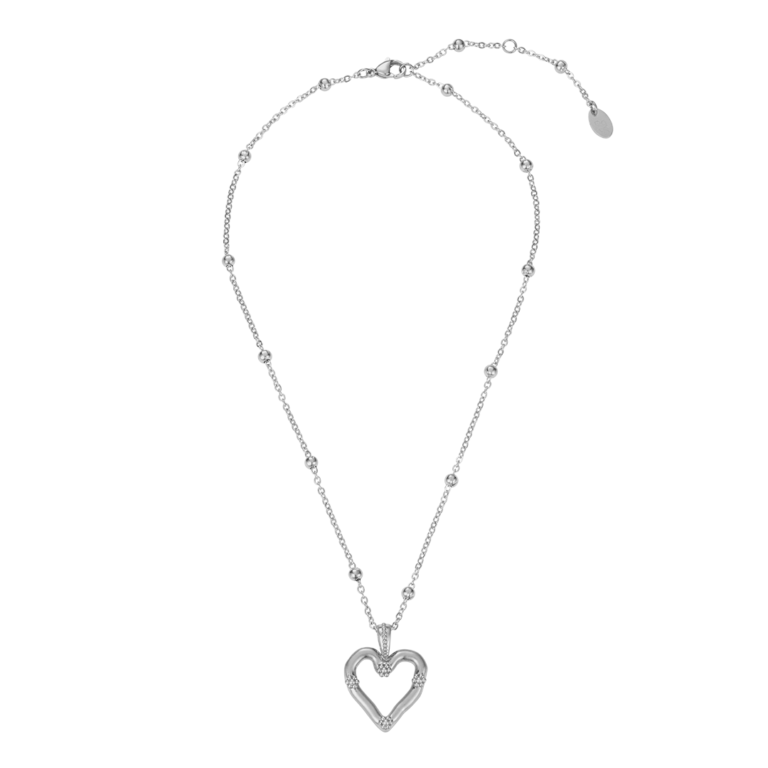 26SSSNLAMOSVFF Nff Amour Necklace Silver