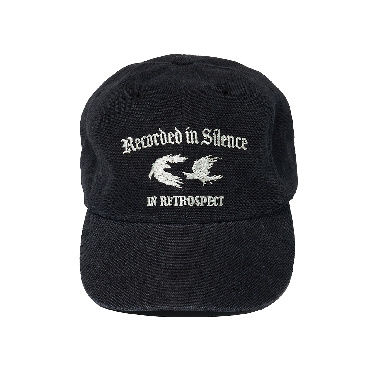 조우 워시드 크로우 캡 워시드 블랙(CHOWOO Washed Crows Cap Washed Black)