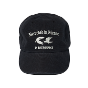 CHOWOO Washed Crows Cap Washed Black