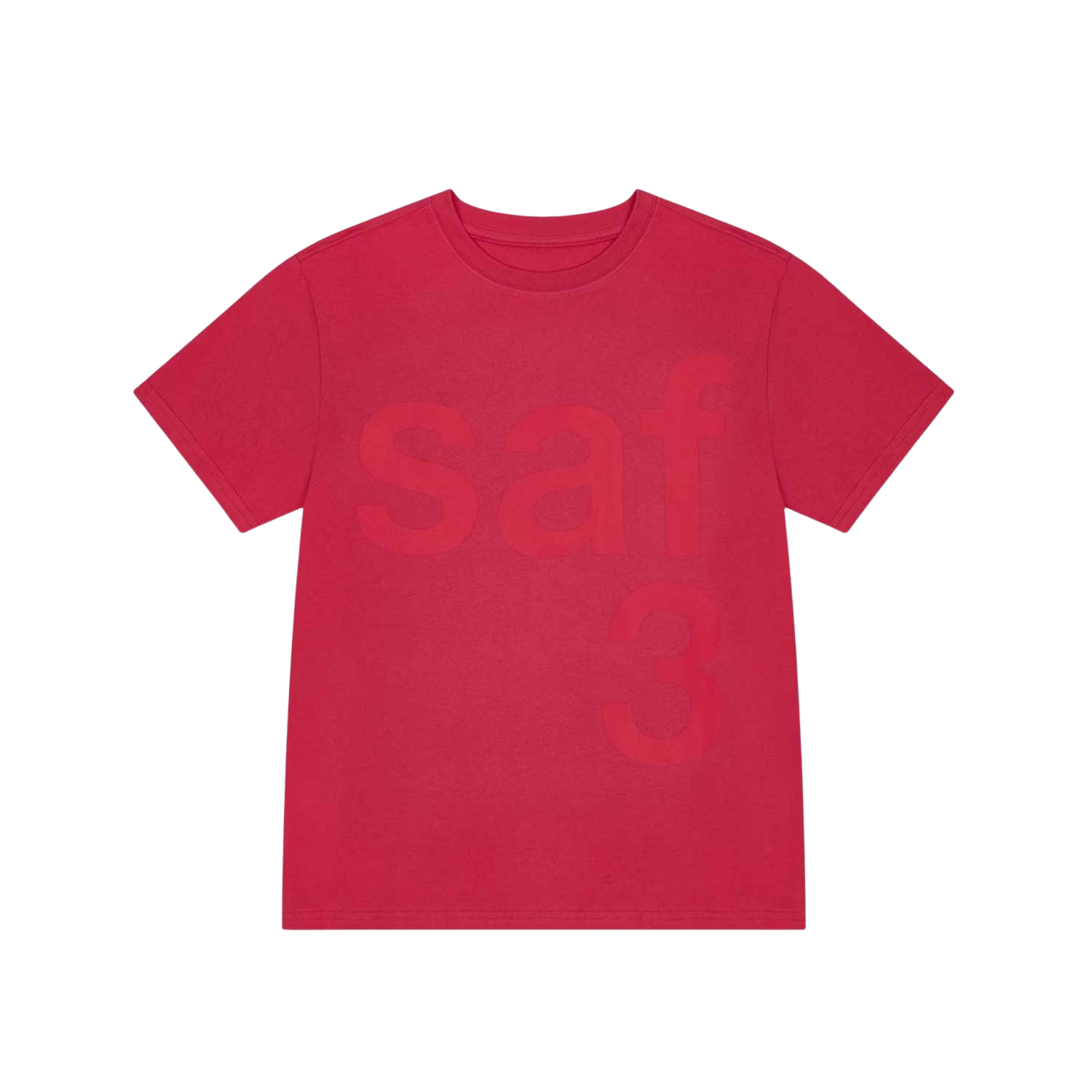 [KREAM 단독] 사파리스팟 베이직 사파리 티셔츠 레드([KREAM 단독] Safarispot Basic Safari T-Shirt Red)