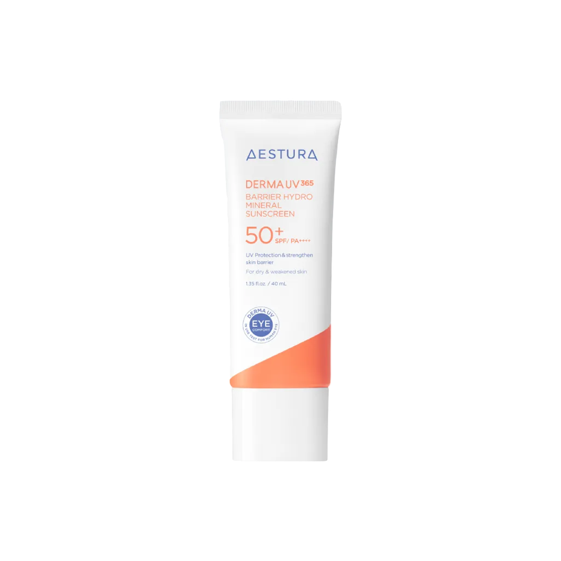 에스트라 더마 UV365 장벽 수분 무기자차 선크림 SPF50+ 40ml(Aestura Derma UV365 Barrier Hydro Mineral Sunscreen SPF50+ 40ml)