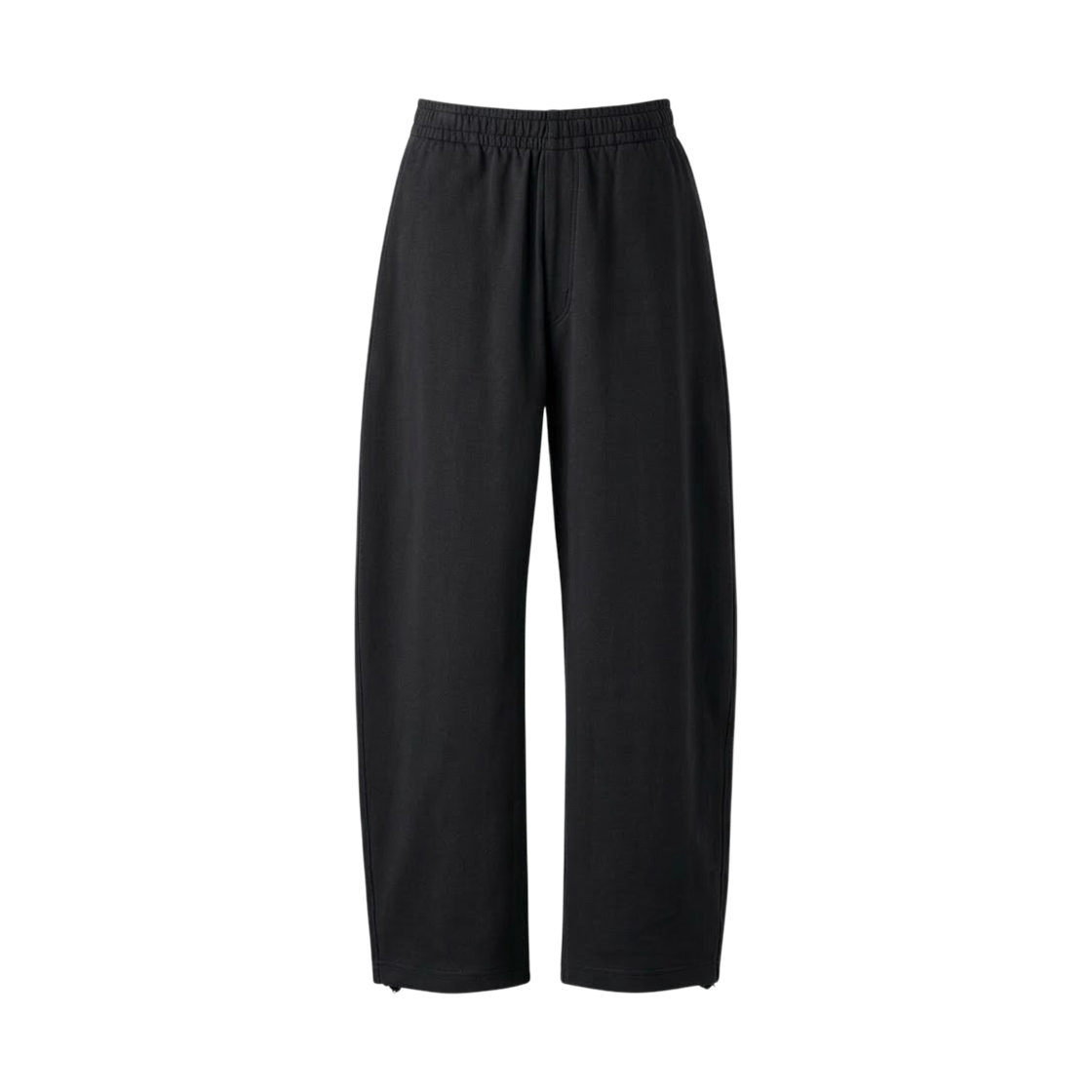 유니클로 U 스웨트 커브 팬츠 블랙(Uniqlo U Sweat Curved Pants Black) - 1