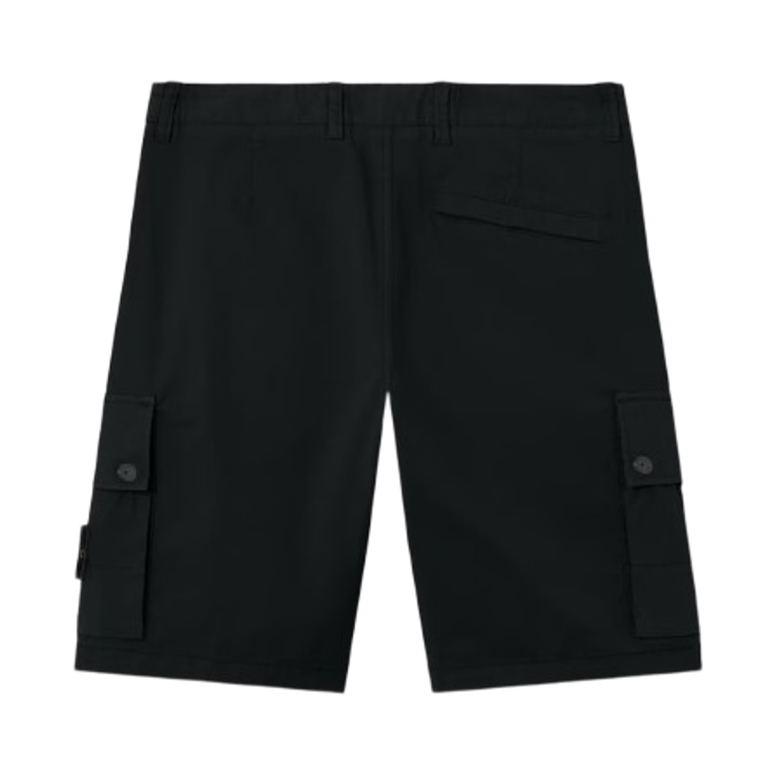 스톤 아일랜드 L100019 스트레치 오가닉 코튼 트윌 슬림핏 카고 버뮤다 쇼츠 블랙 - 26SS(Stone Island L100019 Stretch Organic Cotton Twill Slim-Fit Cargo Bermuda Shorts Black - 26SS) - 2