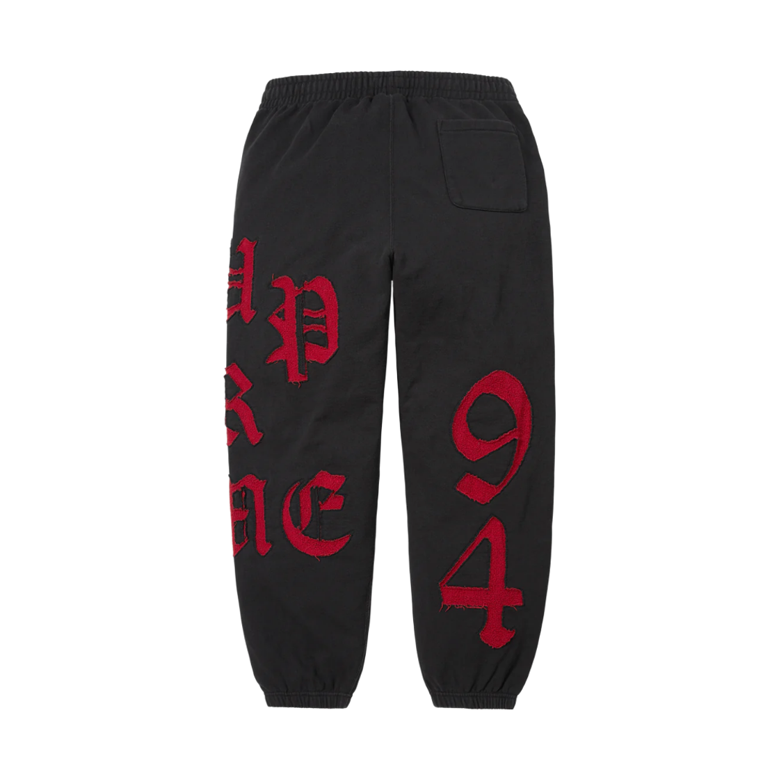 슈프림 컷 아웃 스웨트팬츠 블랙 - 26SS(Supreme Cut Out Sweatpant Black - 26SS) - 2