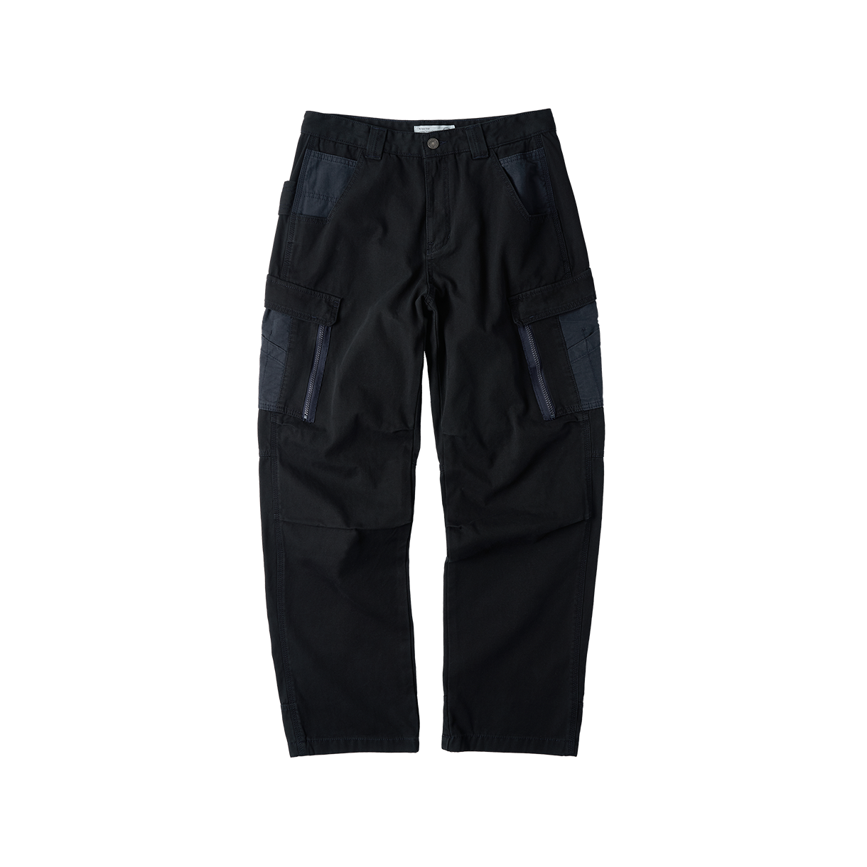 조우 믹스드 패브릭 m65 팬츠 워시드 네이비(CHOWOO Mixed Fabric m65 Pants Washed Navy)