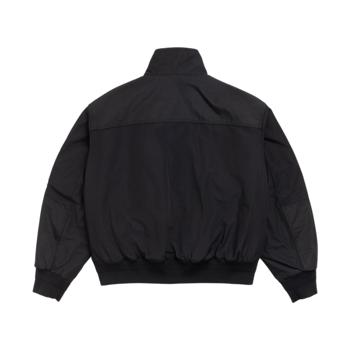 스투시 모크넥 플라이트 봄버 블랙(Stussy Mock Neck Flight Bomber Black) - 2