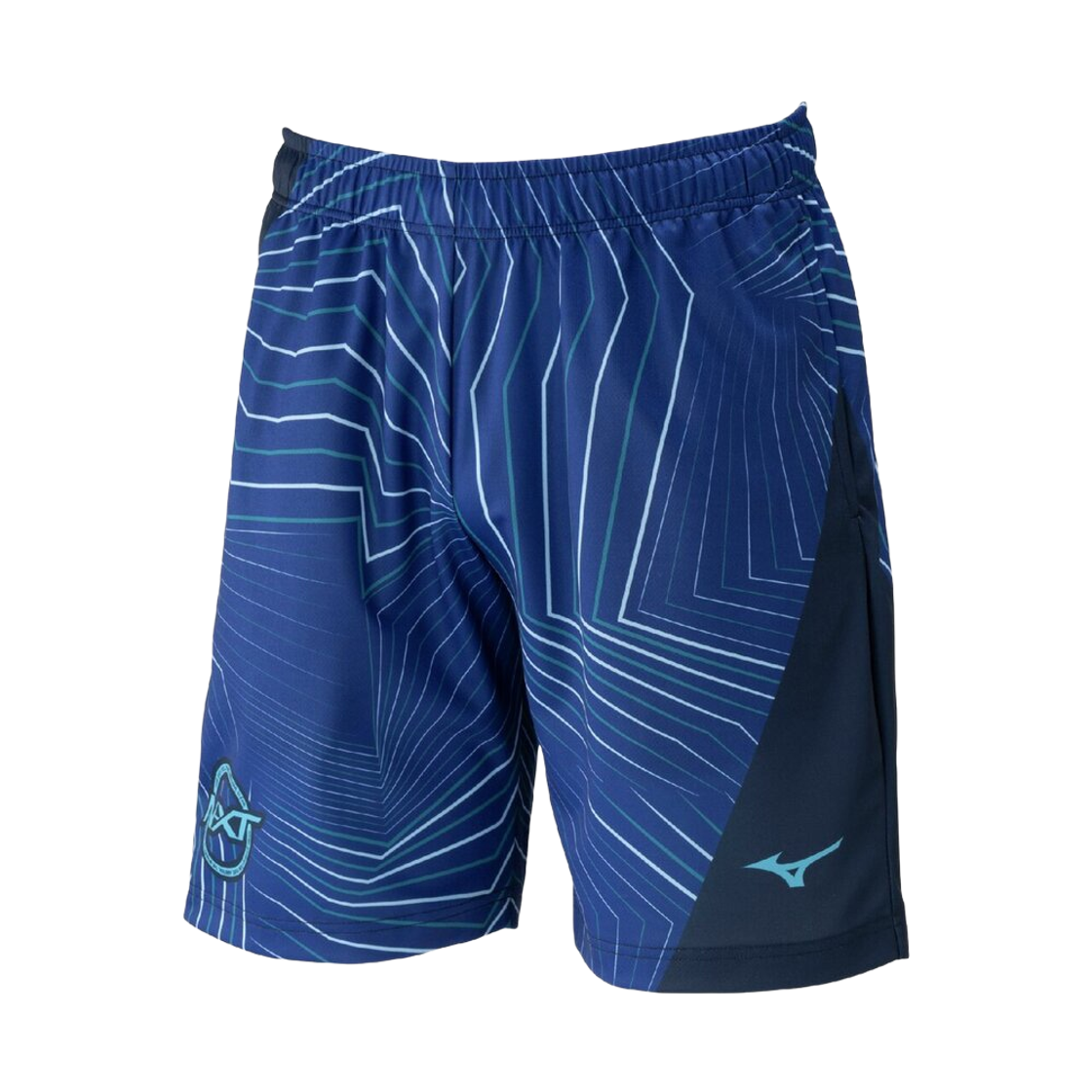 32JDD24011 Mizuno N-XT Graphic Shorts Deep Navy