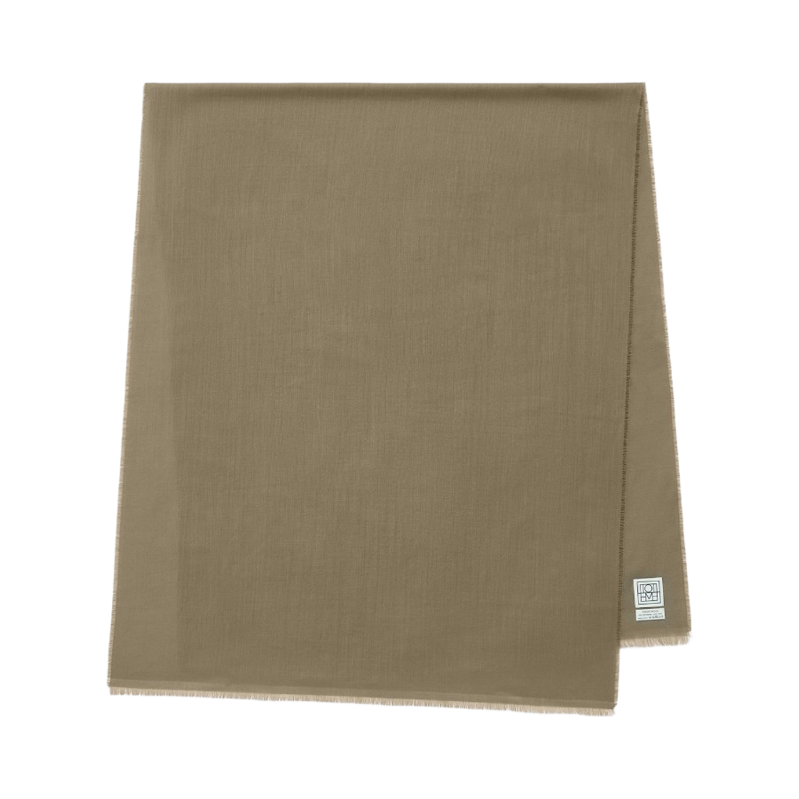 (W) 토템 라이트 울 스카프 헤이즐((W) Toteme Light Wool Scarf Hazel)