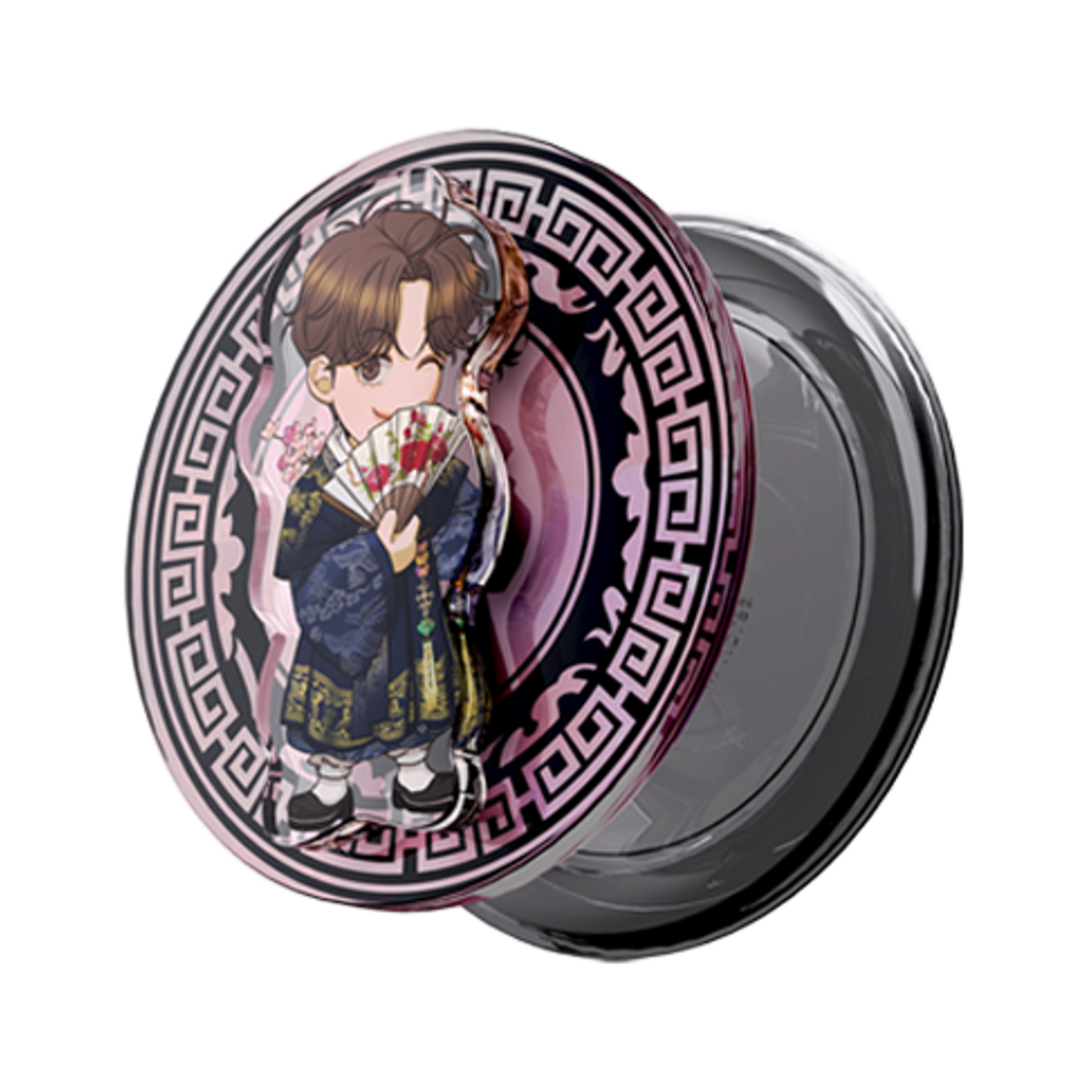 S800450005 SINJIMORU X NAVER WEBTOON Kwon Min-woo MagSafe Smart Tok Rotatable Phone Grip