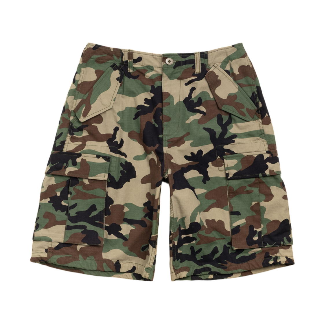 스투시 카고 쇼츠 립스탑 우드랜드 카모(Stussy Cargo Shorts Ripstop Woodland Camo) - 1