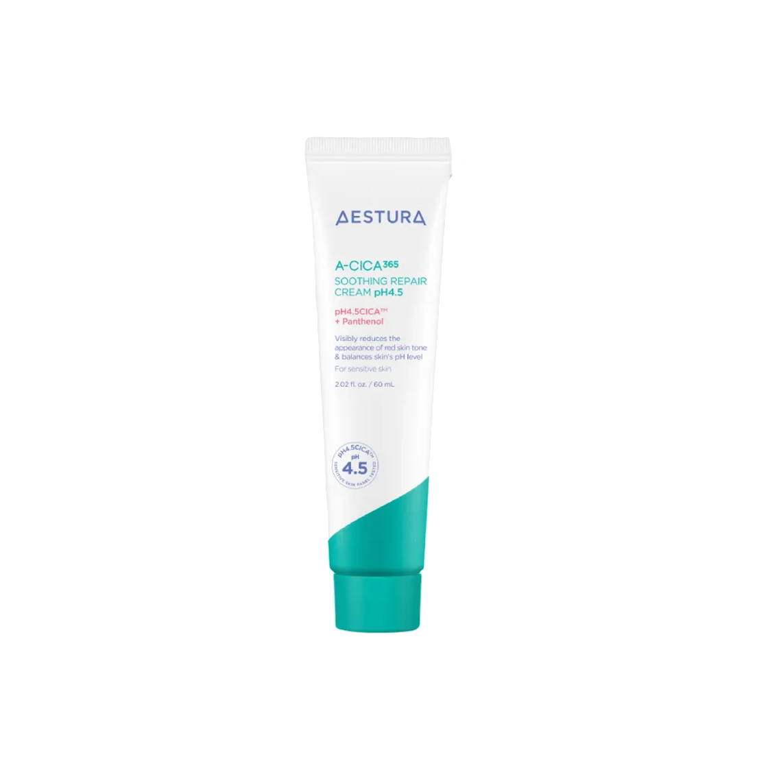 에스트라 에이시카 365 리페어 크림 pH4.5 60ml(Aestura A-Cica365 Soothing Repair Cream pH4.5 60ml)