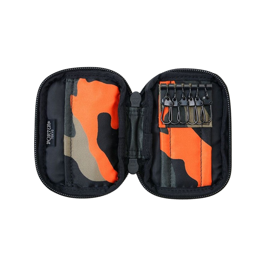 포터 PS 카모 키케이스 우드랜드 오렌지(Porter PS Camo Keycase Woodland Orange) - 2
