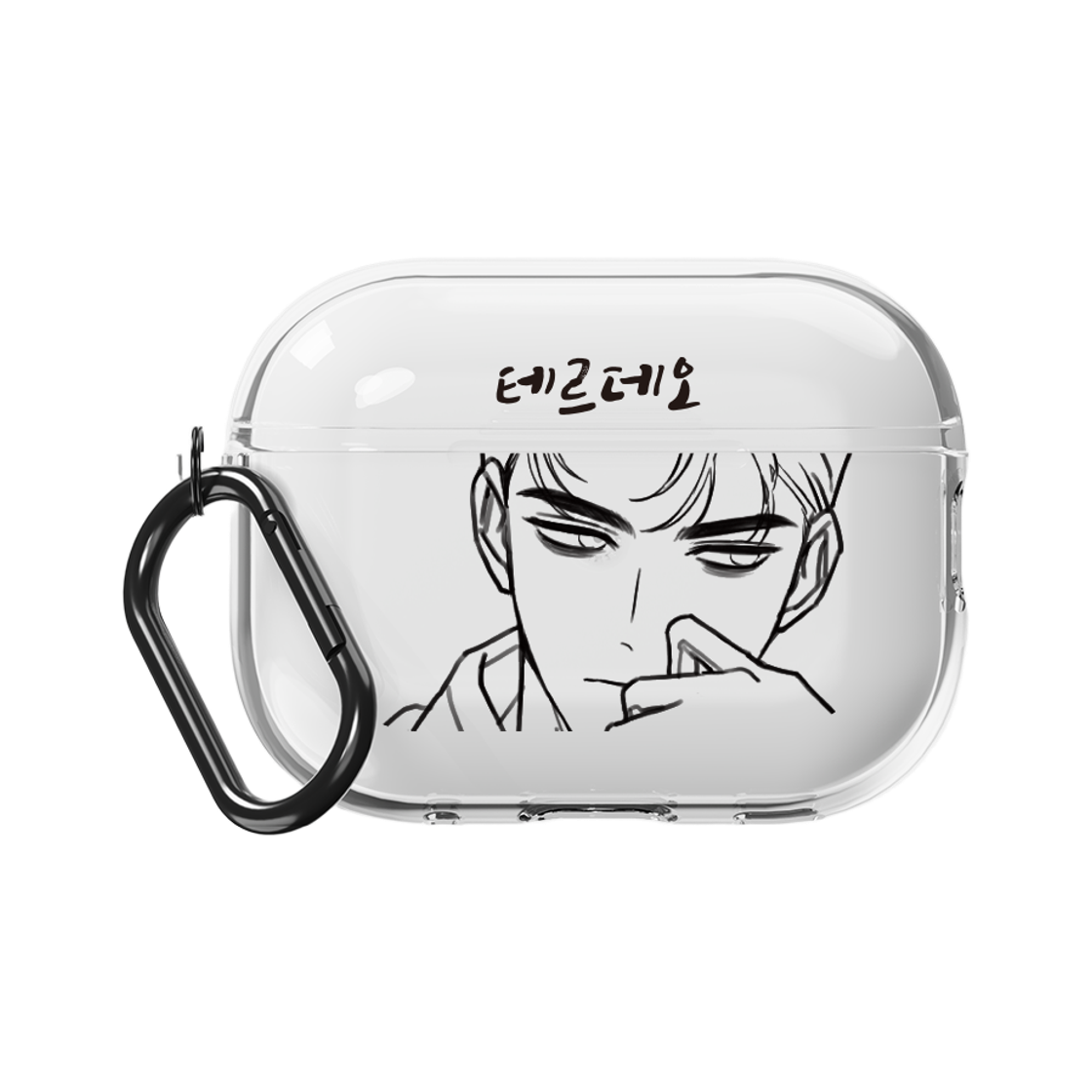 [사은품 증정] 신지모루X네이버웹툰 테르데오 어화둥둥 꽃선비단 투명 에어팟 버즈 케이스 TPU 프로 라이브 4 3 2 1세대([사은품 증정] SINJIMORU X NAVER WEBTOON Terdeo Clear AirPods Buds Case TPU for Pro Live 4 3 2 1)