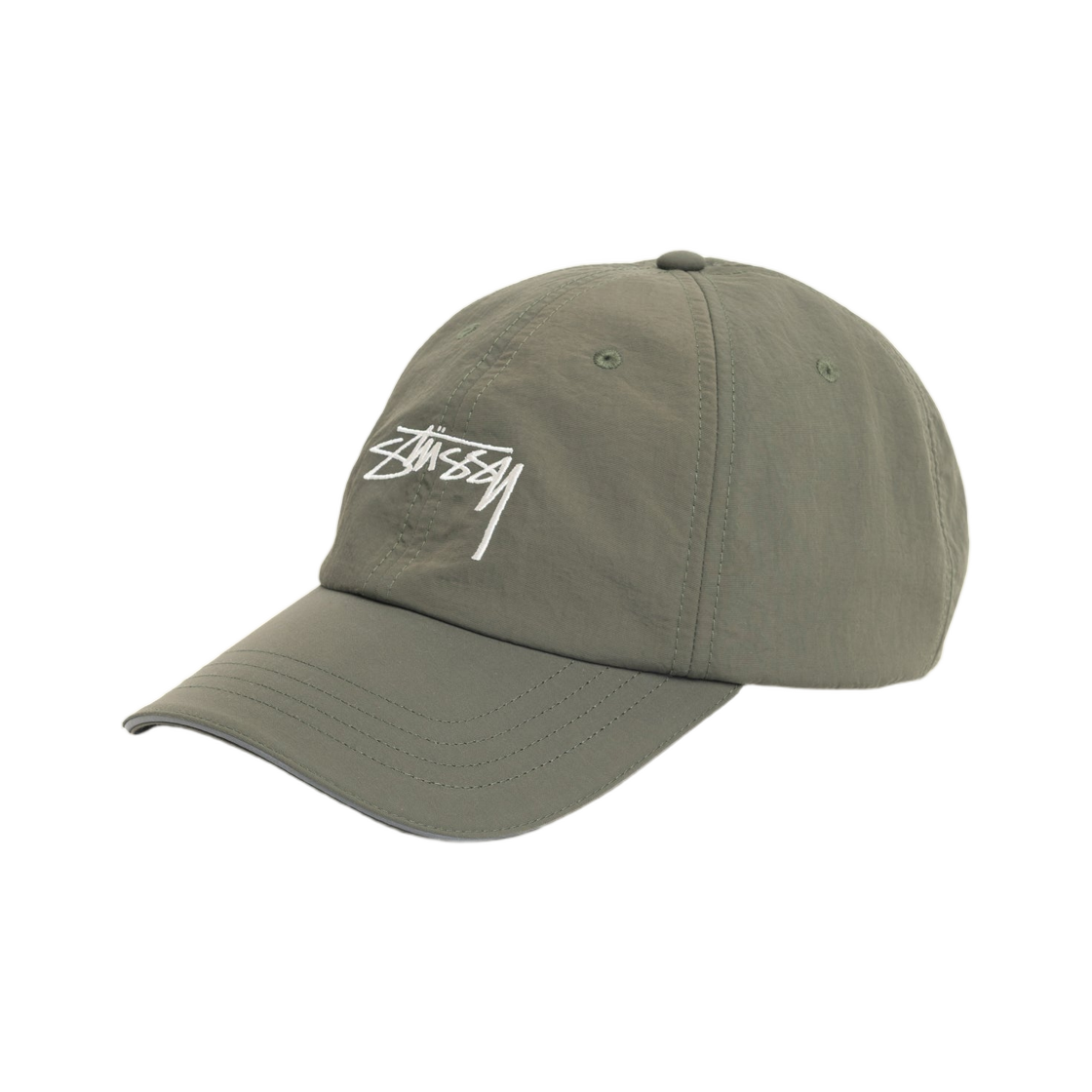 스투시 로우 프로파일 스무스 스탁 스트랩백 그린(Stussy Low Profile Smooth Stock Strapback Green) - 2