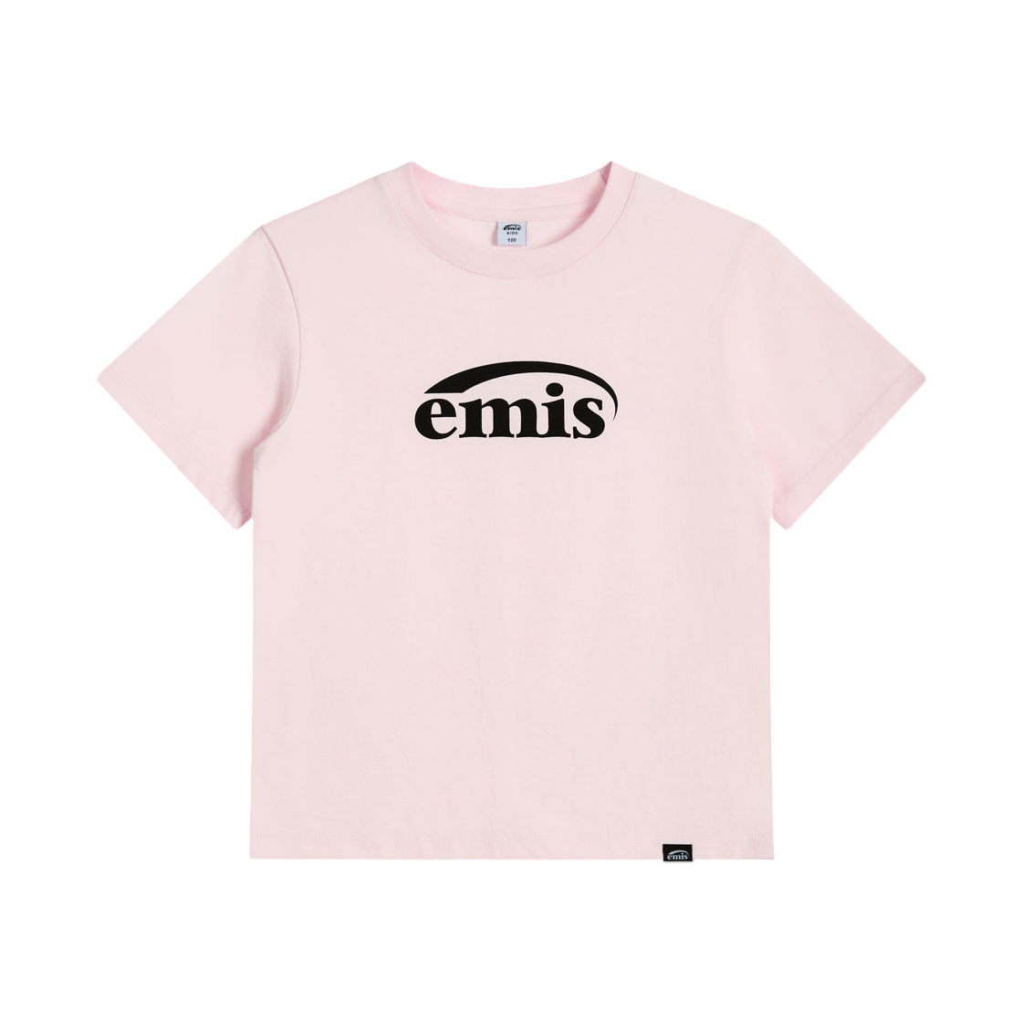 (키즈) 이미스 뉴 로고 티셔츠 핑크((Kids) Emis New Logo T-Shirt Pink) - 1