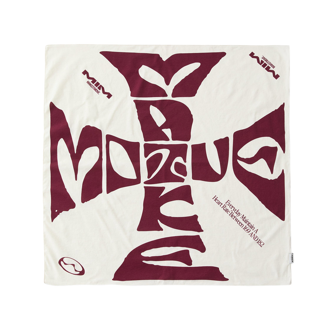 엠아이엠 크로스 반다나 아이보리