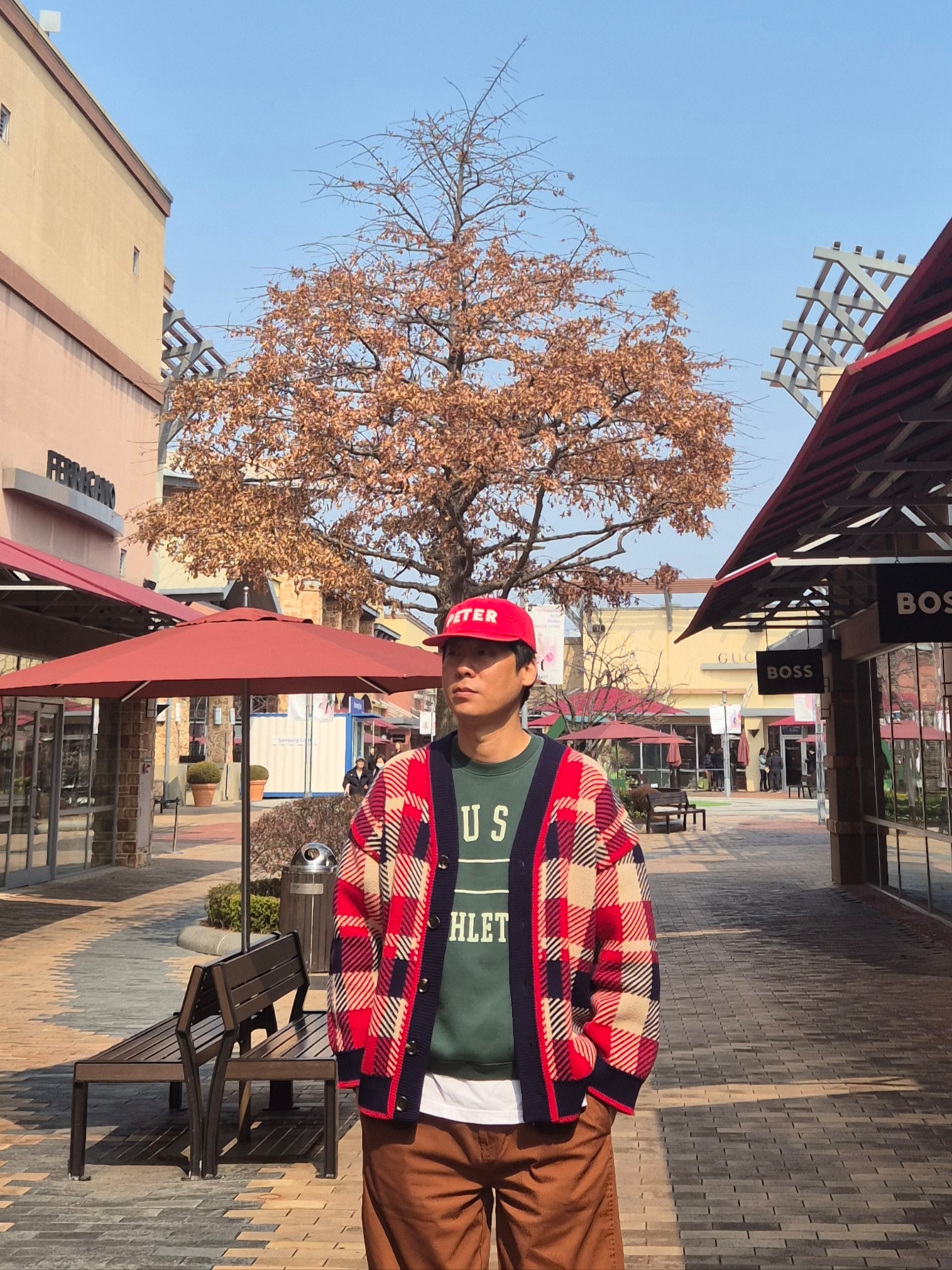 Jordan 3 x Levi’s Indigo and Gym Red, (PS) Jordan 3 x  Levi's Indigo and Gym Red 착용 스타일 - 3