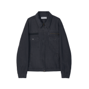 CHOWOO Vintage Washed 5 Pockets Work Jacket Washed Navy