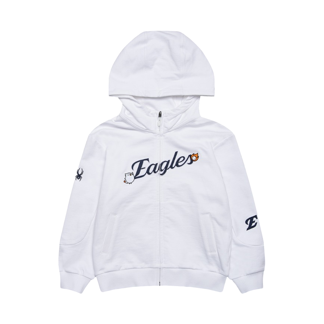 (키즈) 한화이글스 26 수리 후드 집업 화이트((Kids) Hanwha Eagles 26 Suri Hood Zip Up White)