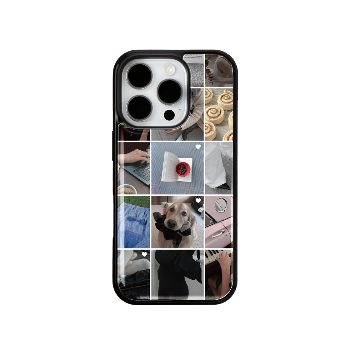 8800231102125 Duitproject Colorgrid (Peace) B Case Epoxy Case Black (DC024)