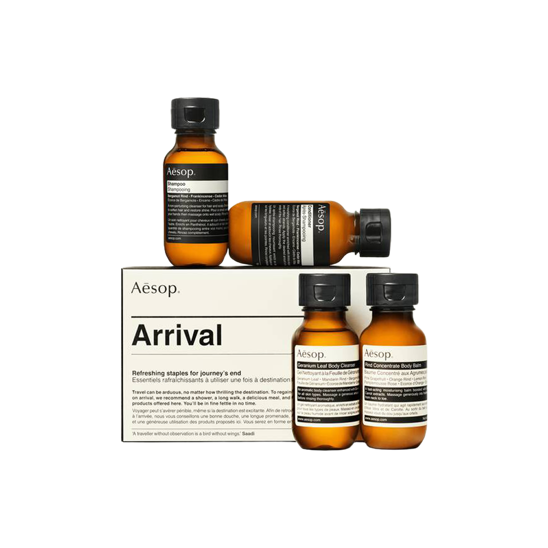 - Aesop Arrival Travel Kit