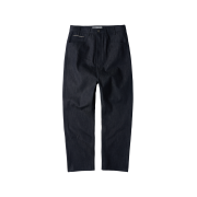 CHOWOO Natural High Waist Baggy Fit Selvedge Denim PantsNavy
