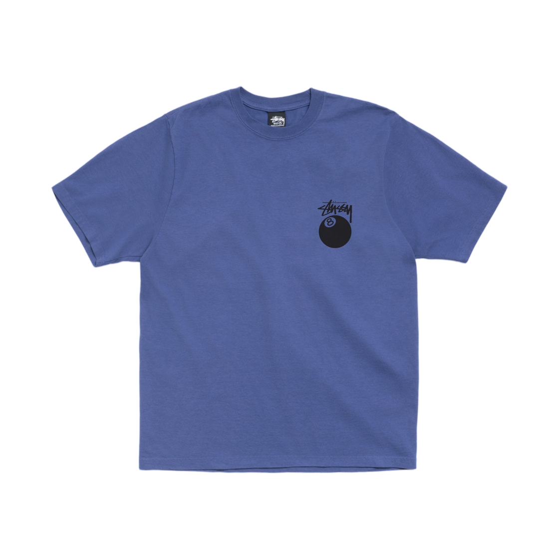 스투시 8볼 피그먼트 다이드 티셔츠 인디고(Stussy 8 Ball Pigment Dyed T-Shirt Indigo) - 2