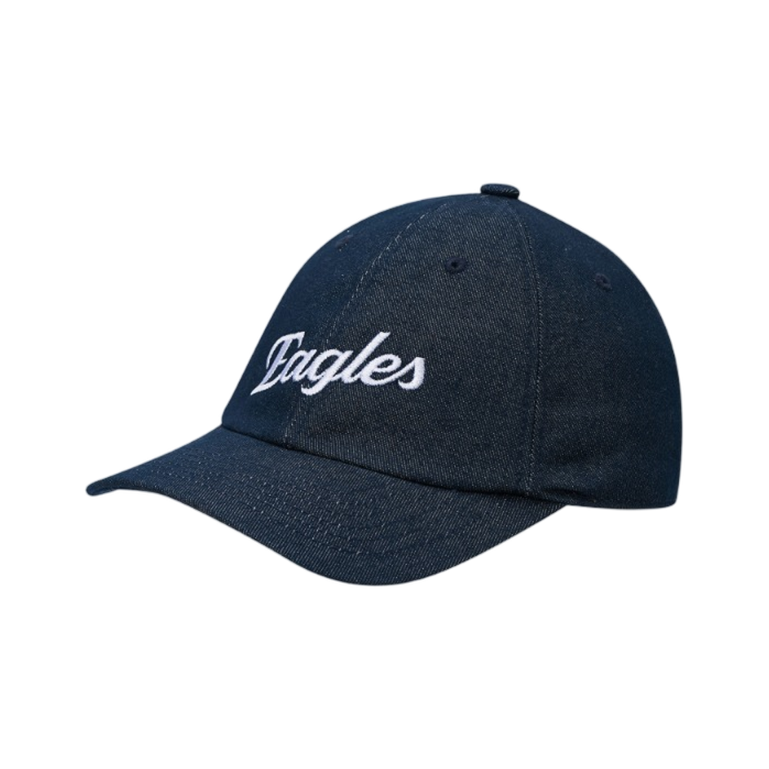 한화이글스 26 베이직 로고 데님 볼캡 네이비(Hanwha Eagles 26 Basic Logo Denim Ball Cap Navy)