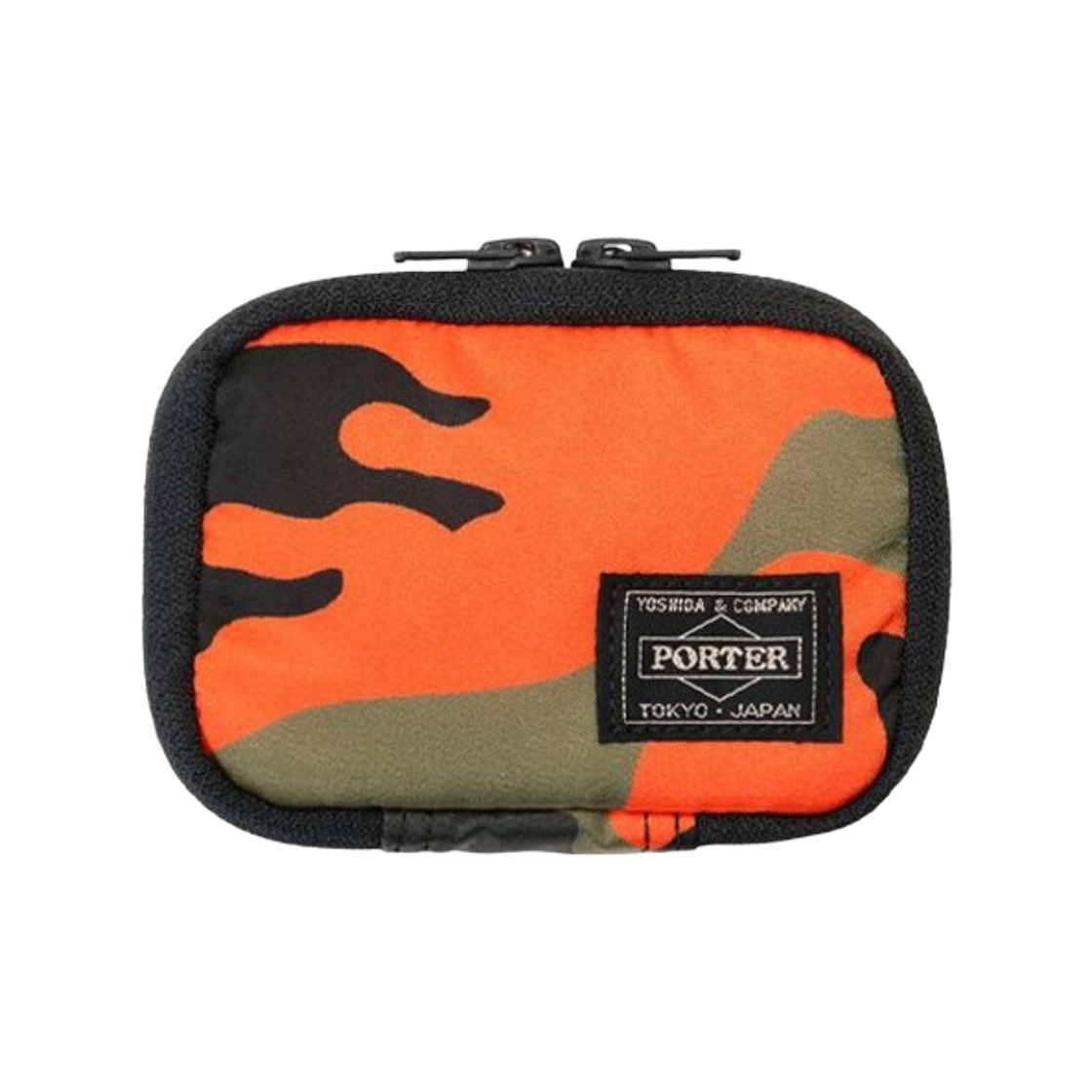 포터 PS 카모 키케이스 우드랜드 오렌지(Porter PS Camo Keycase Woodland Orange)