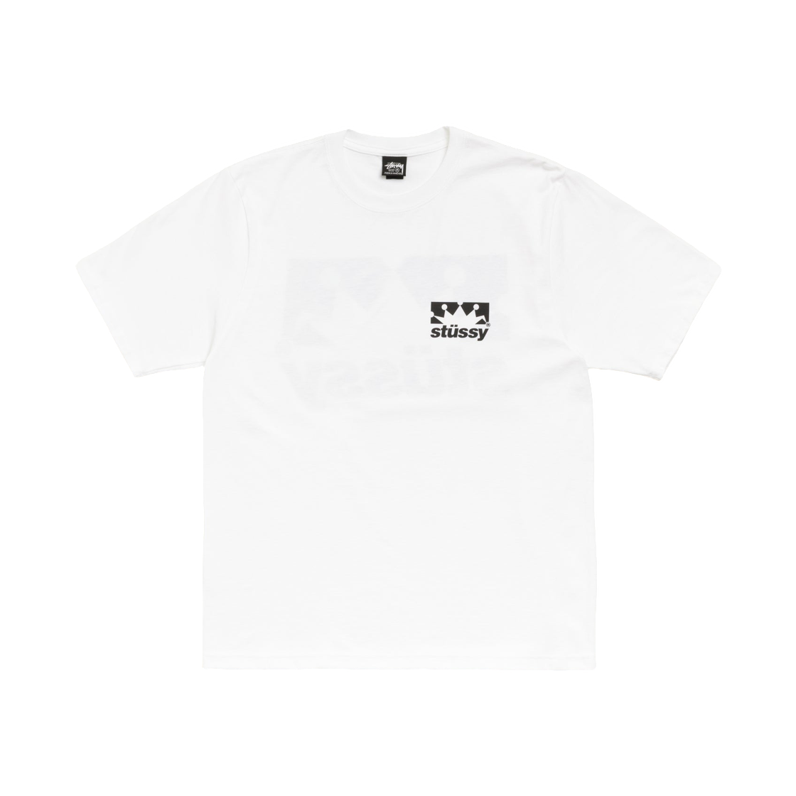 스투시 박스 크라운 티셔츠 화이트(Stussy Box Crown T-Shirt White) - 2
