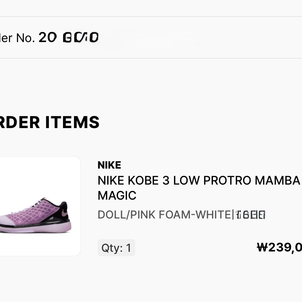Nike Kobe 3 Low Protro Doll Pink Foam 착용 스타일