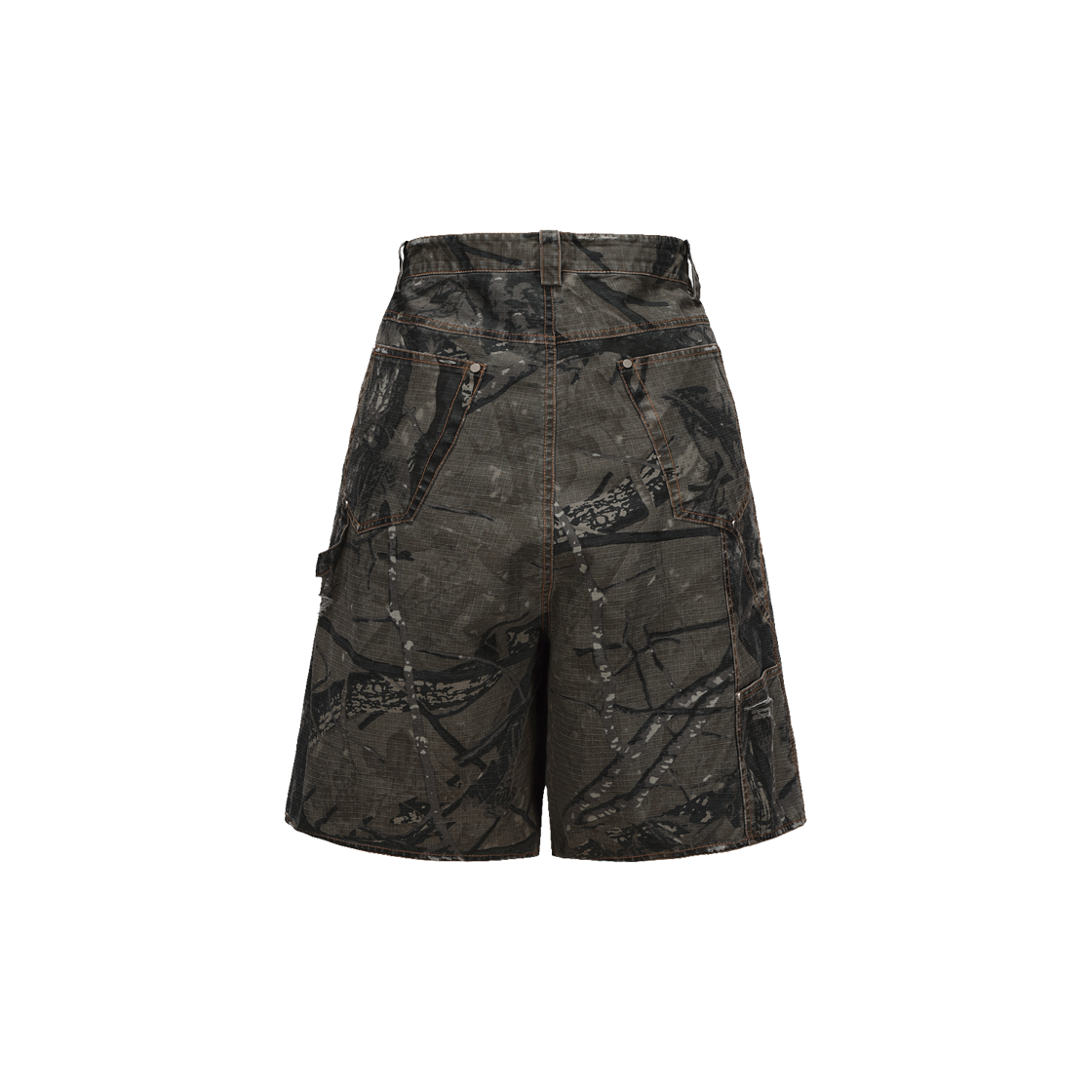마크공 우먼 카모 카고 쇼츠 카모 - 26SS(Markgong Women Camo Cargo Shorts Camo - 26SS) - 2