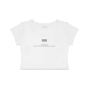 Duitproject DUIT CROP T (White)