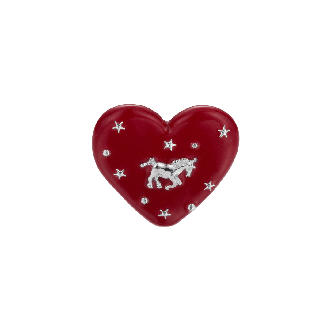 26SSJRGGUARDFF Nff Guardian Heart Ring Red